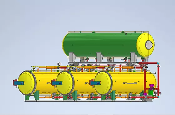 More（2 Retort with 1 Hot Water tank）