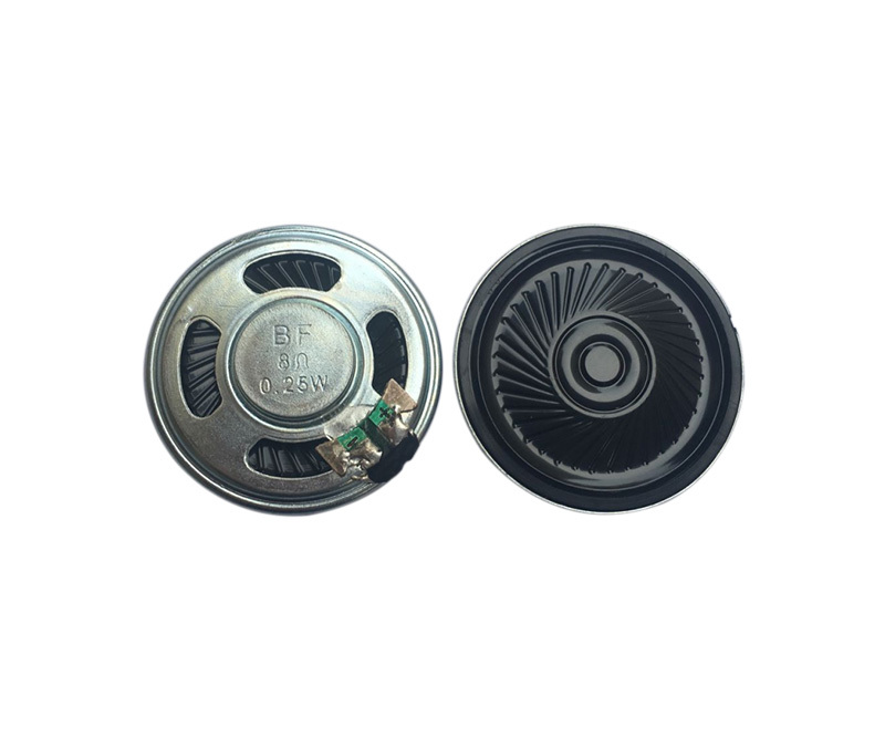 40 * 4.5mm iron shell magnetic 8 ohm 0.25W