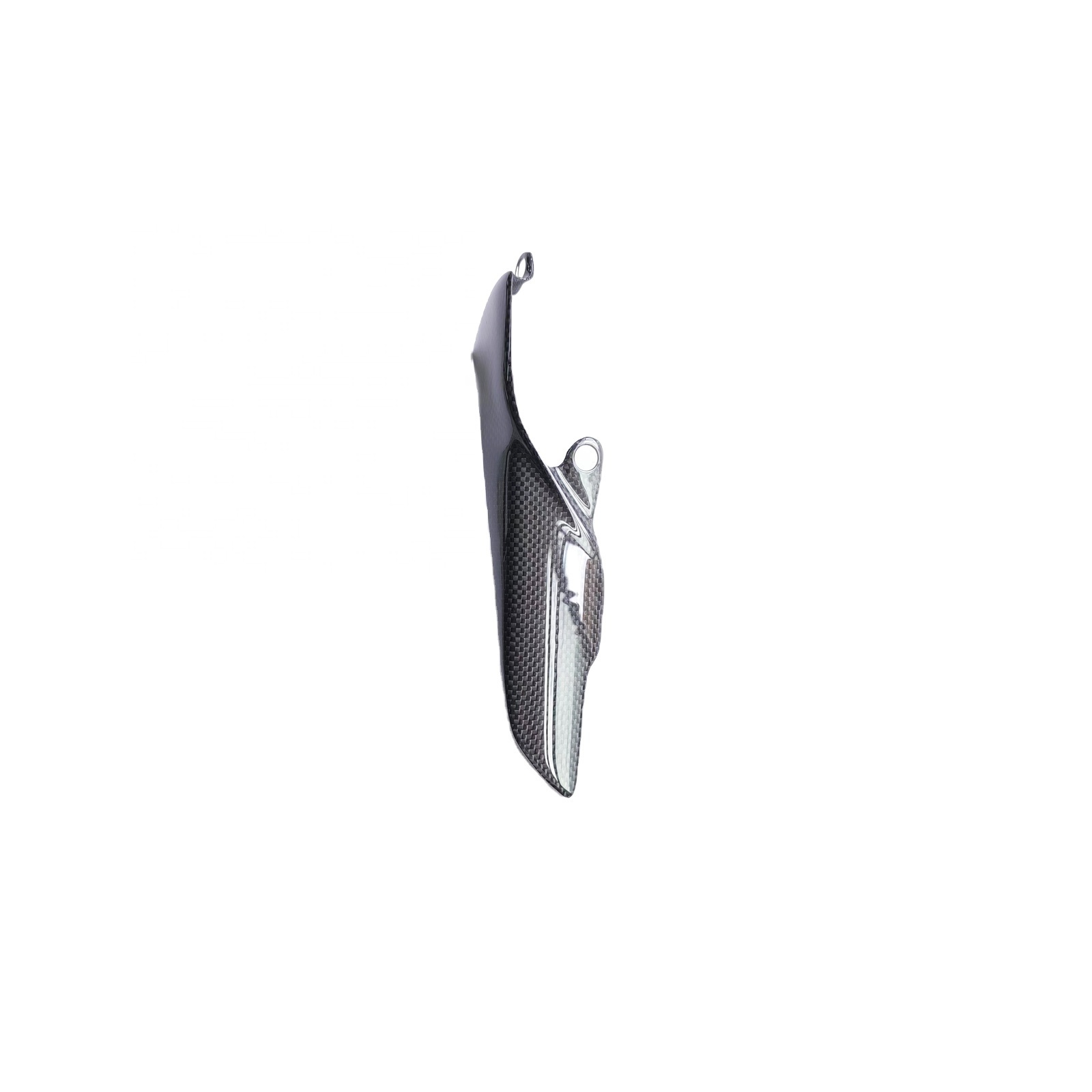 Quality carbon fiber motorcycle parts glossy carbon upper chain guard for Ducati Panigale 1199 1299