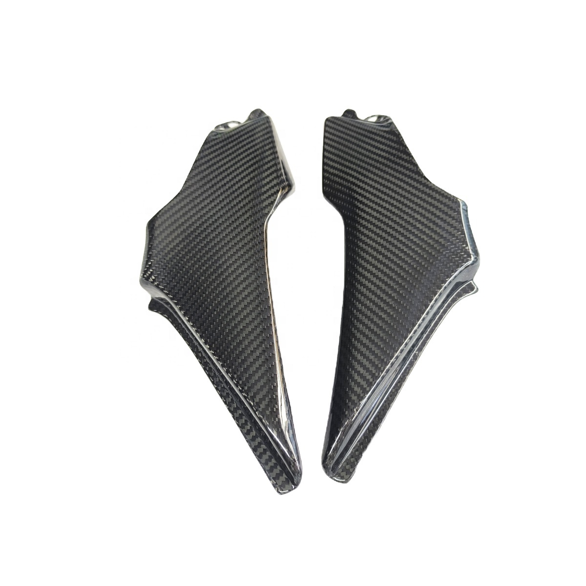 Quality Carbon Fiber Motorcycle Parts Glossy Carbon Under Seat Panels for Kawasaki Z900