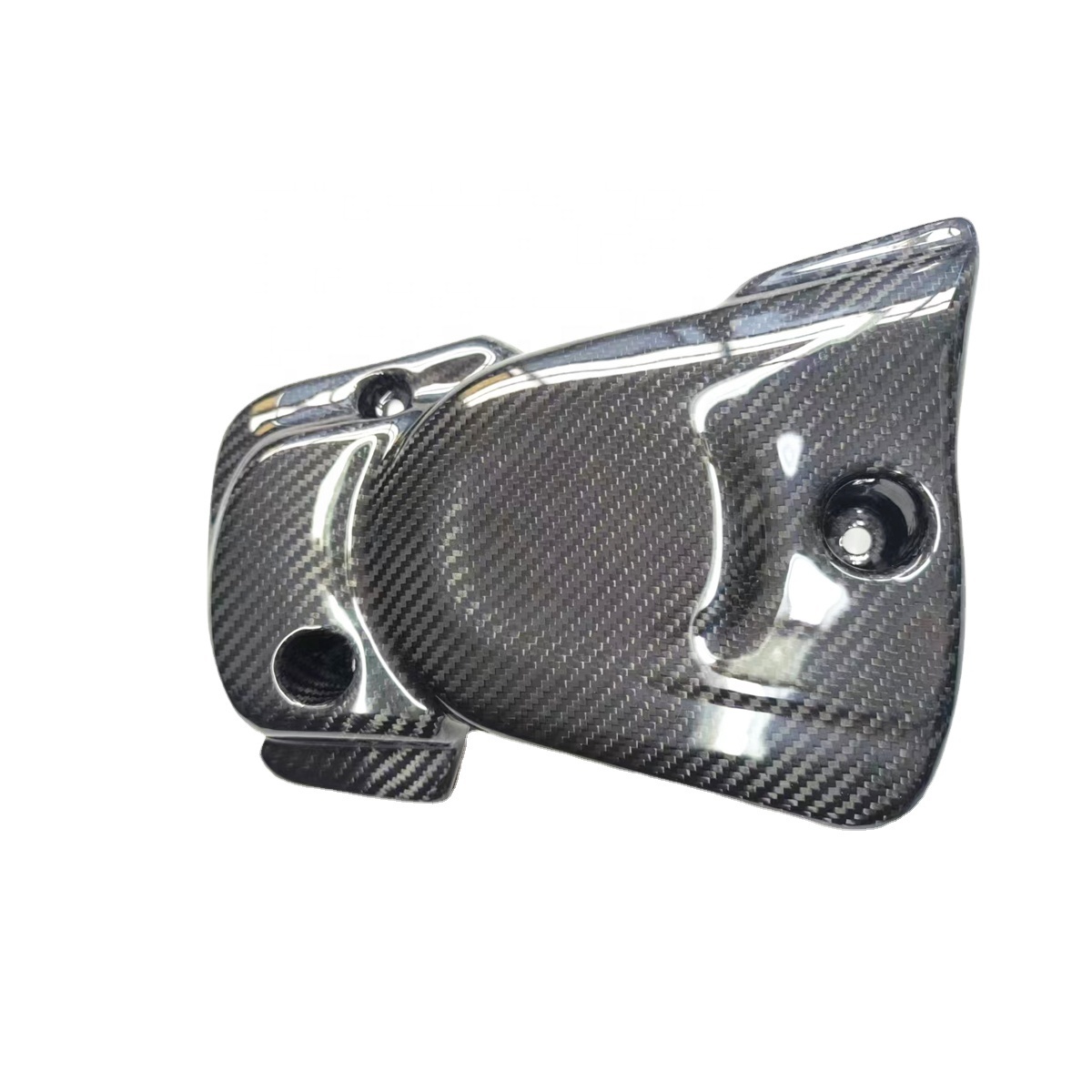 Carbon Fiber Motorcycle Parts Glossy Carbon Fiber Pulley Cover for Buell 06-10 XB12STT &XB12SS Are Different to the Other Models