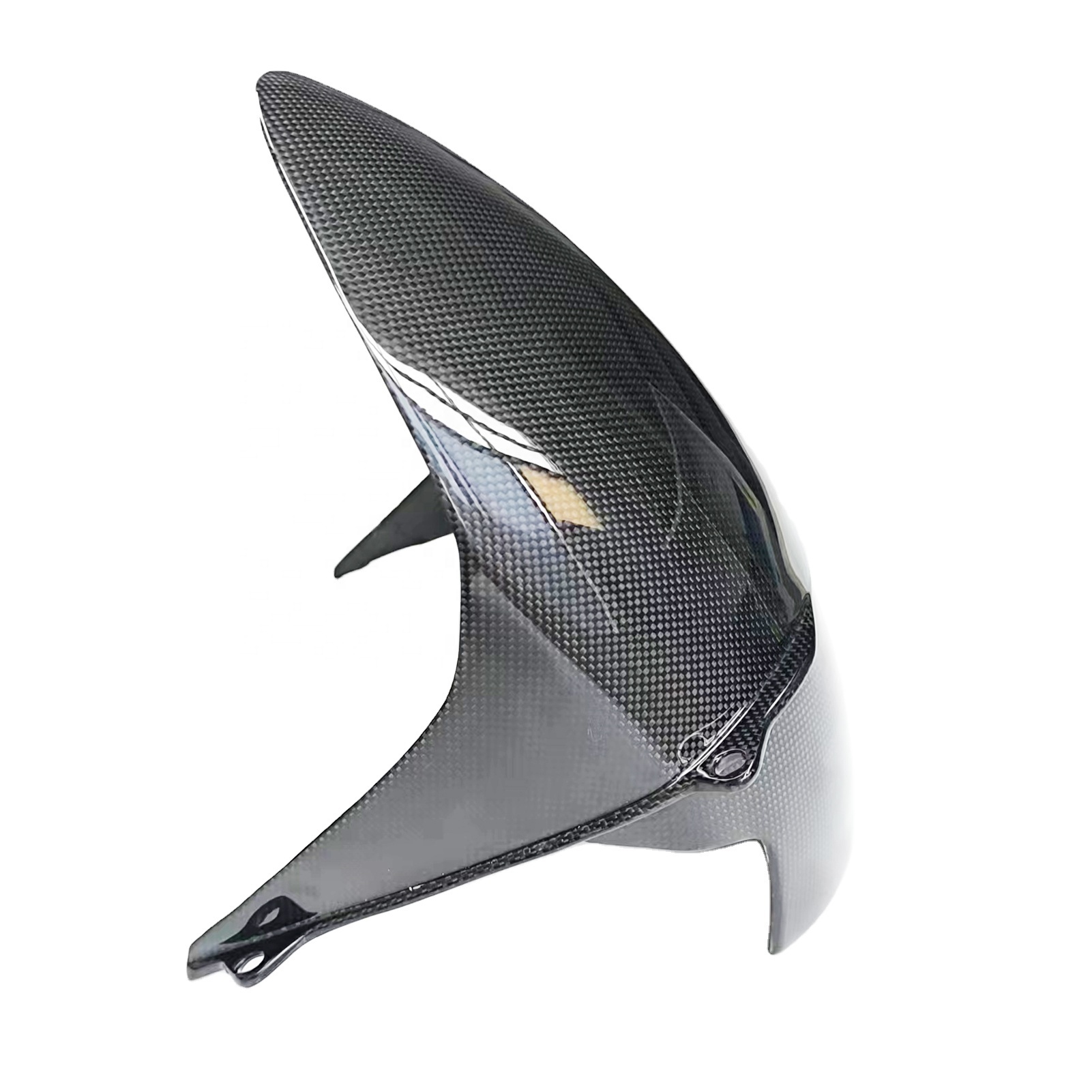 Quality Carbon Fiber Motorcycle Parts Glossy Carbon Tuning Rear Hugger for Ducati SS