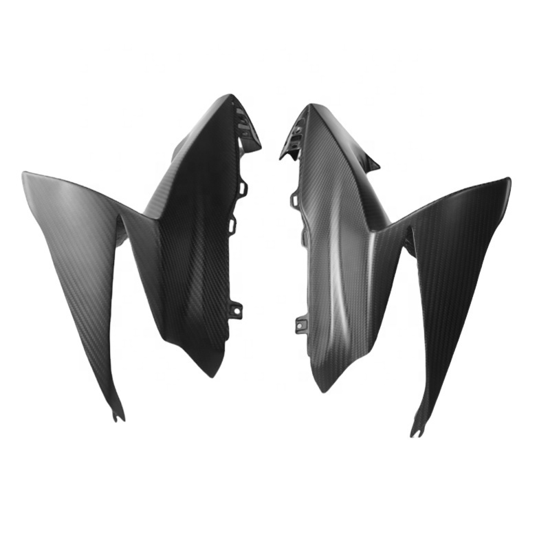 Quality Carbon Fiber Carbon Matte Carbon Air Intake Covers for Suzuki GSxR600 750 2011