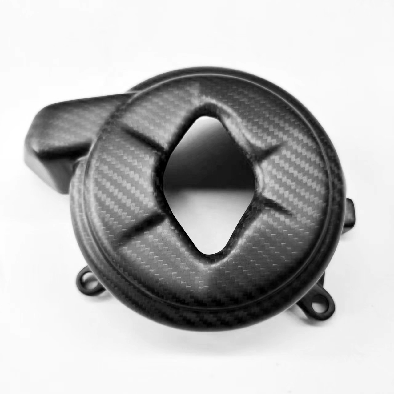 Quality Carbon Fiber Alternator Cover Guard Motorcycle Parts for Ducati Panigale V4
