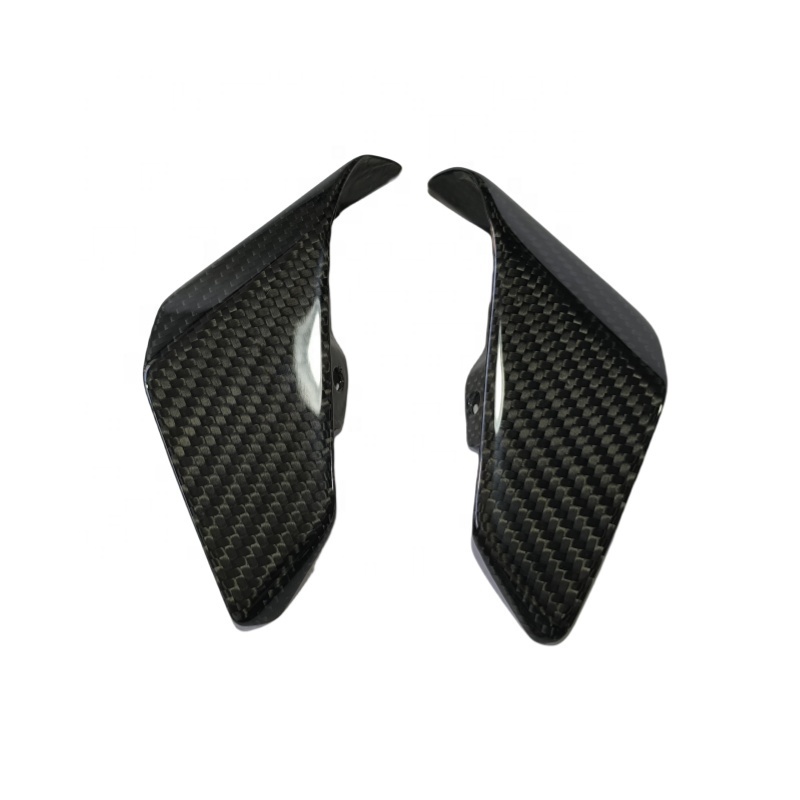 Carbon Fiber Motorcycle Parts Glossy Carbon Small Tail Light Covers for Yamaha FZ-10/MT-10 2017+