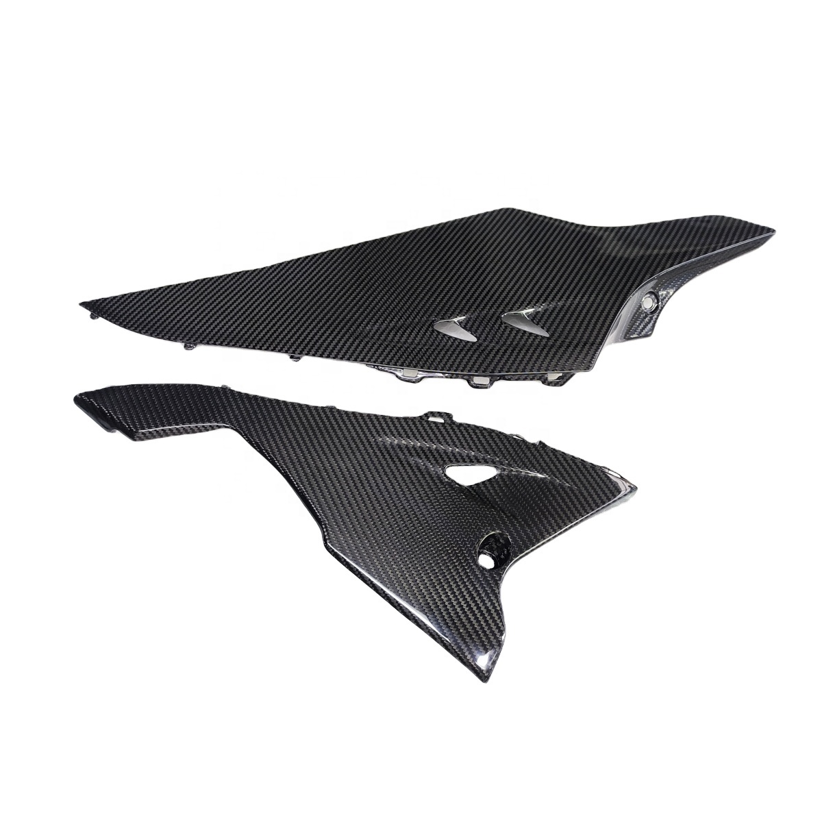 Quality Carbon Fiber Motorcycle Parts Glossy Carbon Belly Pan for Suzuki GSXR1000 09-16