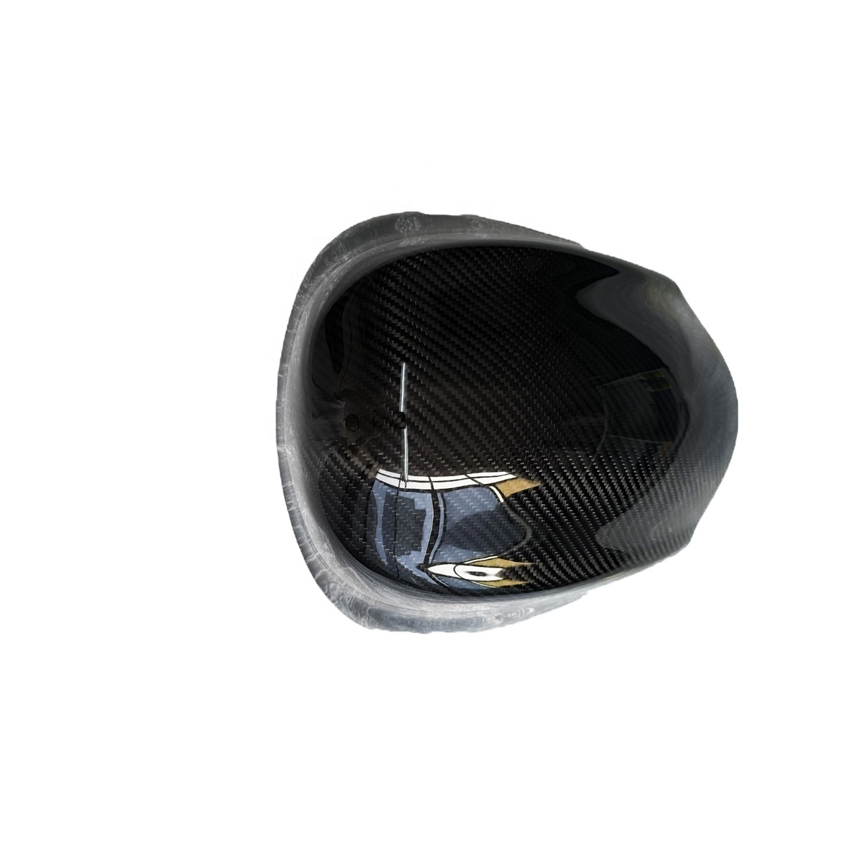 Quality Carbon Fiber Motorcycle Parts Glossy Carbon Seat Cowl with Bottom Mounting Piece for Suzuki GSX1300R Hayabusa 2008