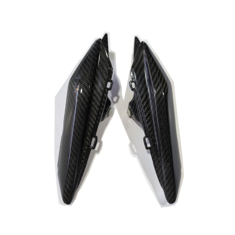 Carbon Fiber Motorcycle Parts Glossy Carbon Tail Side Covers 14092-0784 14092-0785 for Kawasaki Ninja ZX10R 11-15