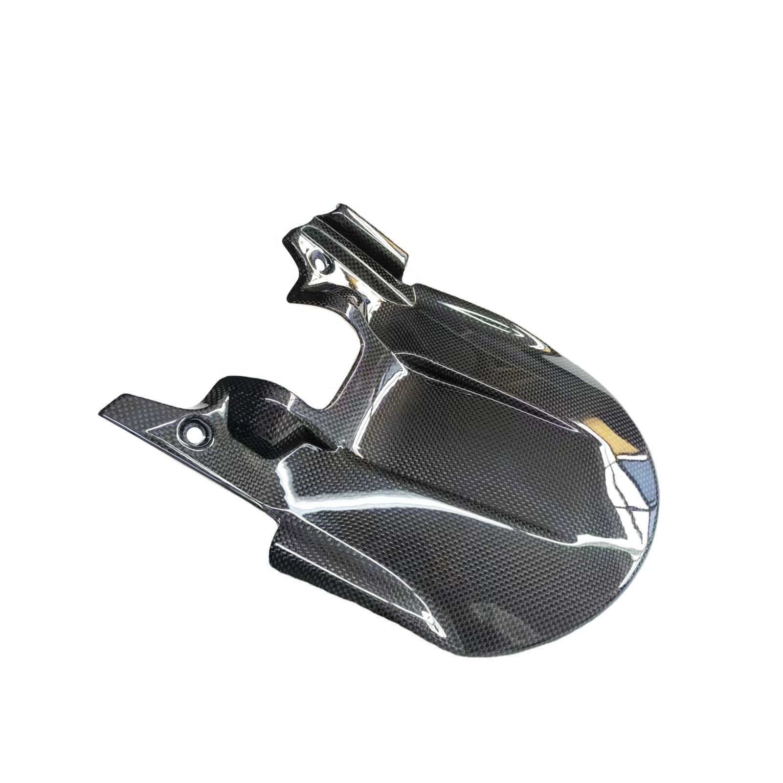 Glossy Quality Carbon Fiber Rear Hugger Motorcycle Fenders for Aprilia RS660