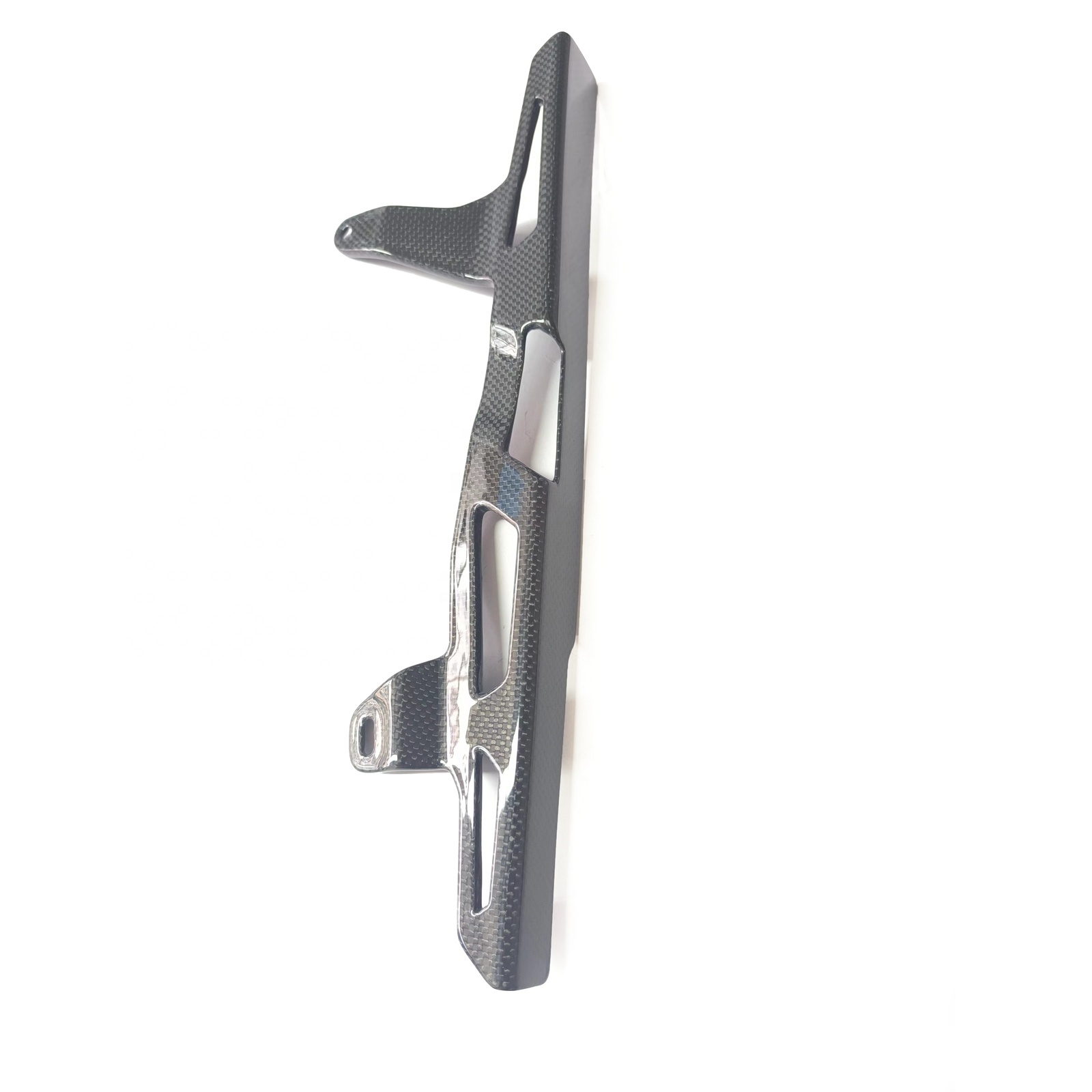 Quality carbon fiber motorcycle parts glossy carbon Chain Guard for Triumph Speed Twin 2019+