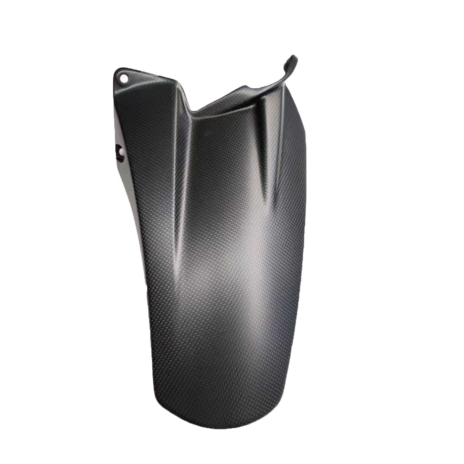 Quality Carbon Fiber Motorcycle Parts Matte Carbon Fibre Rear Hugger for Ducati Multistrada 1200S 2011