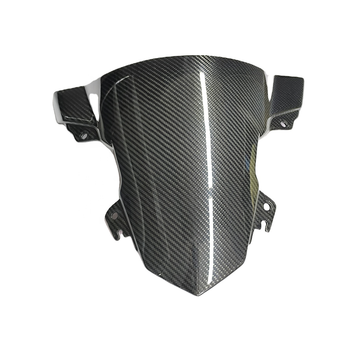 Quality Carbon Fiber Motorcycle Parts Glossy Carbon Windshield Double Sided Carbon for BMW S1000RR 2015-2018