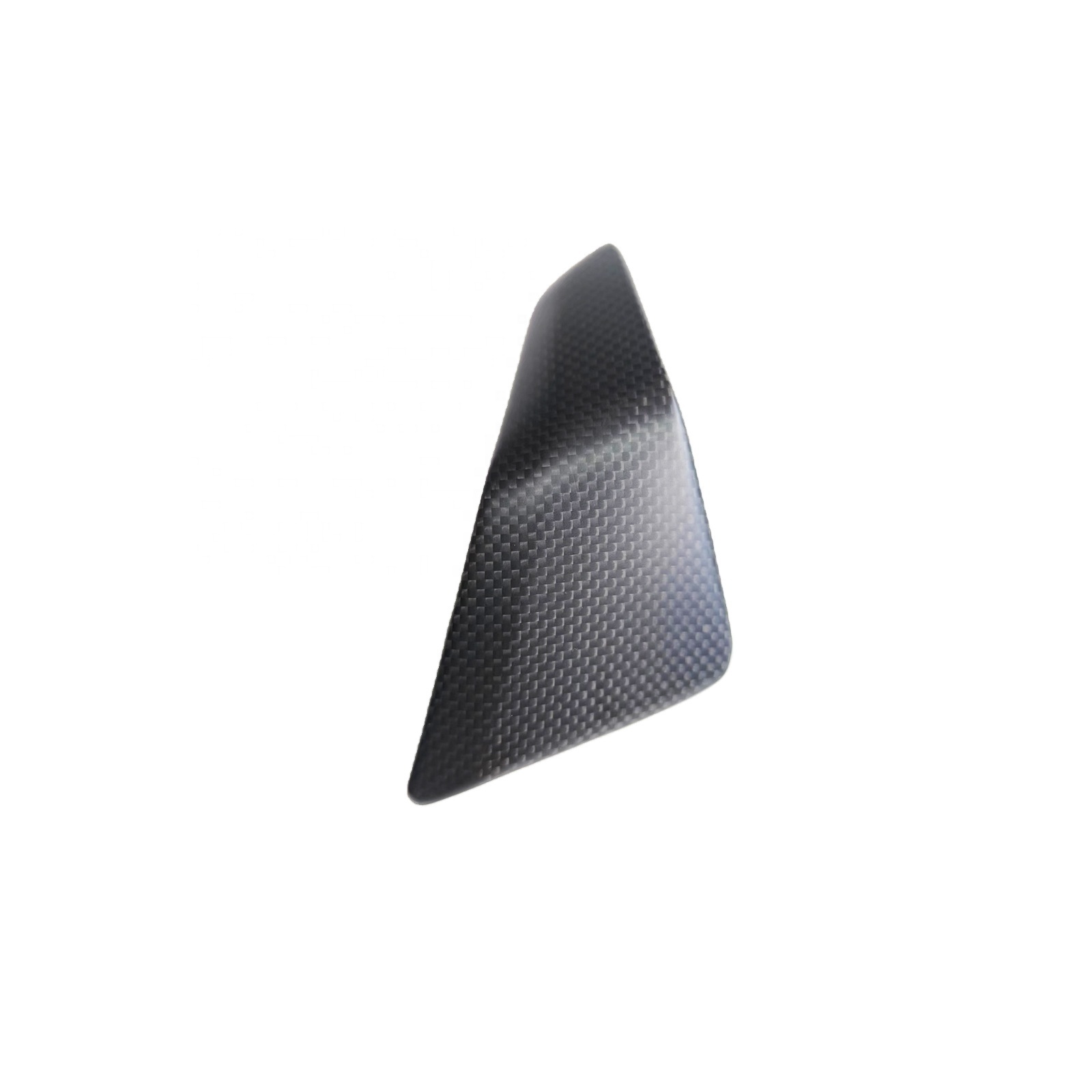 Quality carbon fiber motorcycle parts matte carbon left triangle for Ducati Panigale 899 959 1199 1299