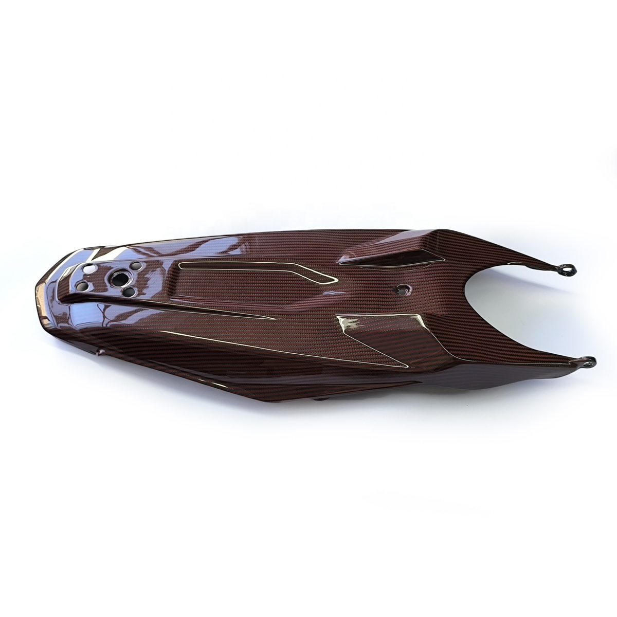 Carbon Fiber Motorcycle Parts Glossy Carbon Under Seat for KTM 790 Duke 2020