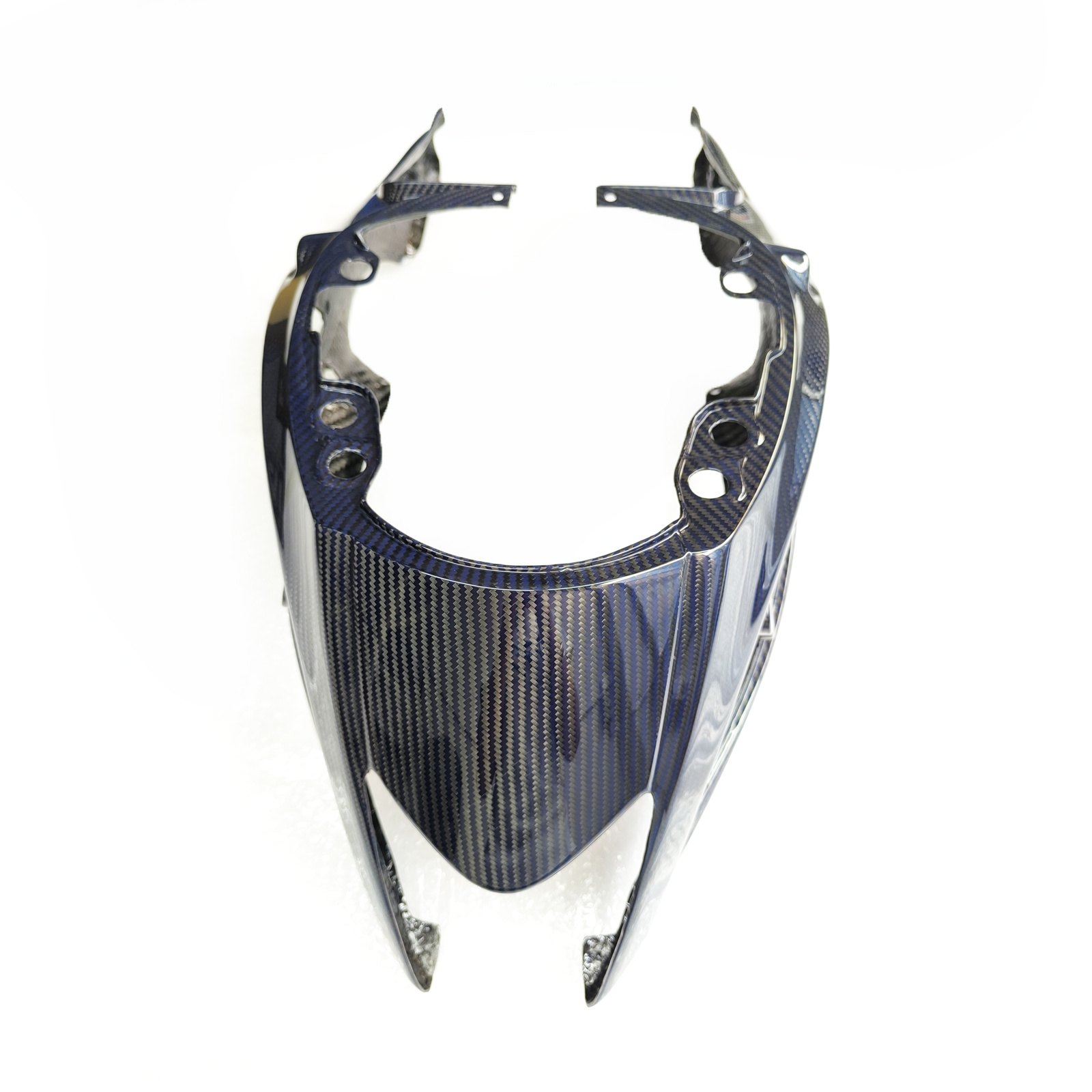 Glossy Carbon Fiber Tail Fairing for Suzuki GSX1300R Hayabusa 2008 Factory Motorcycle Parts Enhanced Durability and Styling