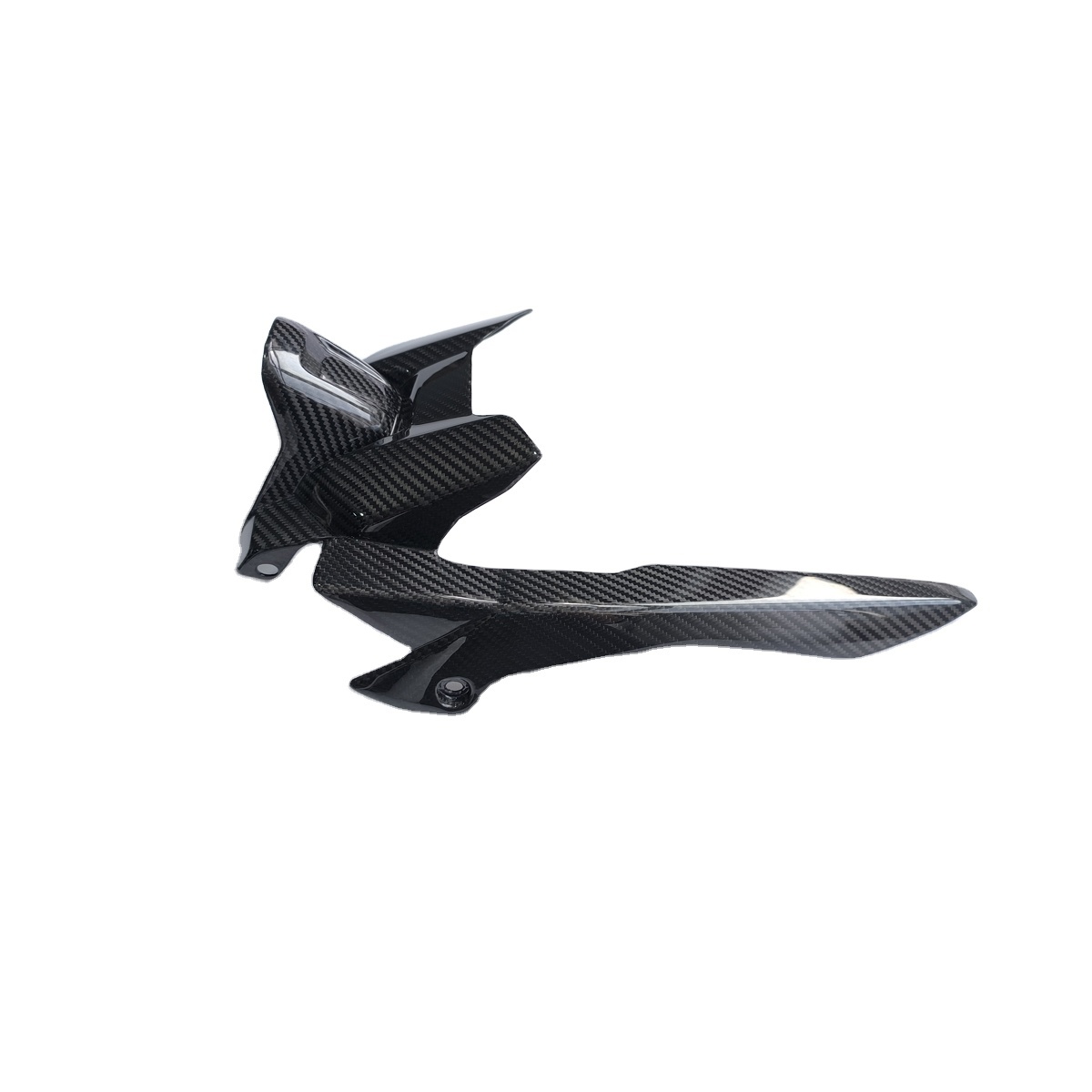 Quality carbon fiber motorcycle parts glossy carbon Rear Hugger for Yamaha FZ-07/MT-07 2013-2016