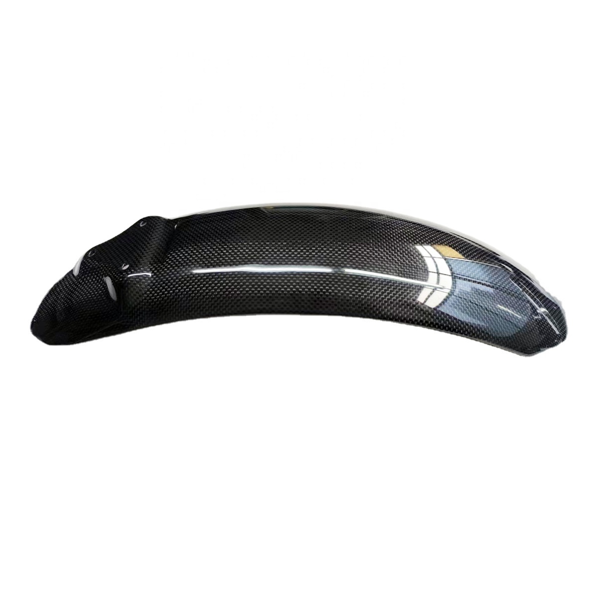 Quality Carbon Fiber Motorcycle Parts Glossy Carbon Fibre Front Fender (Low) for 2019 triumph Scrambler 1200
