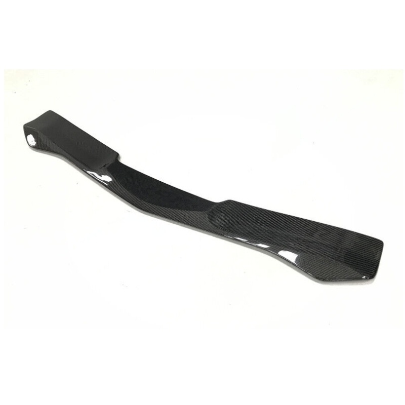 Carbon Fiber Auto Parts Factory Customized Black Glossy Carbon Car Auto Front Bumper Lip Chin Spoiler for Porsche Tesla BMW Audi
