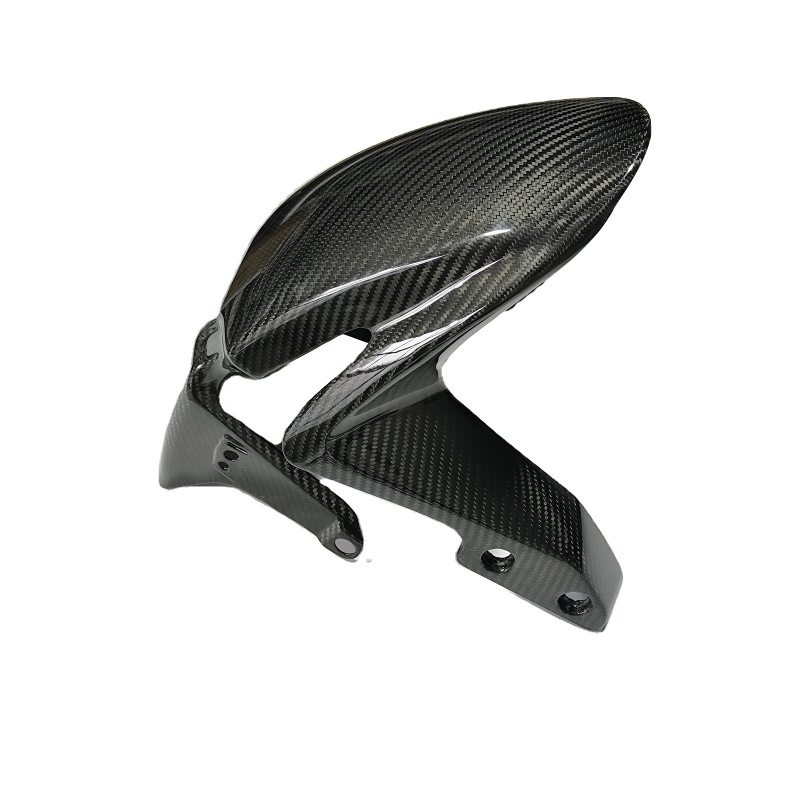 Carbon Fiber Motorcycle Parts Factory Glossy Carbon Front Fender for Honda CBR600RR 2013
