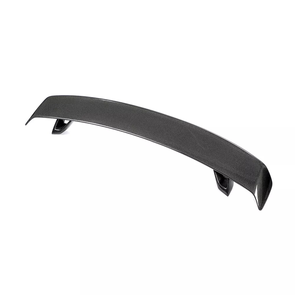 Carbon Fiber Auto Parts Factory Customized Glossy Carbon Car Auto Rear Trunk Spoiler Wing for BMW Porsche Tesla Benz Audi
