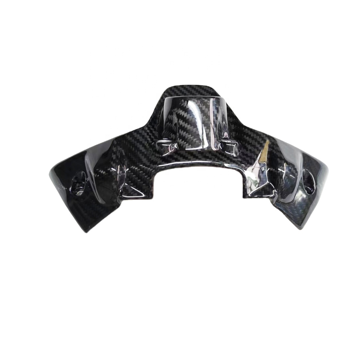 Quality carbon fiber motorcycle parts glossy carbon Ignition guard for Ducati Panigale 899 959 1199 1299