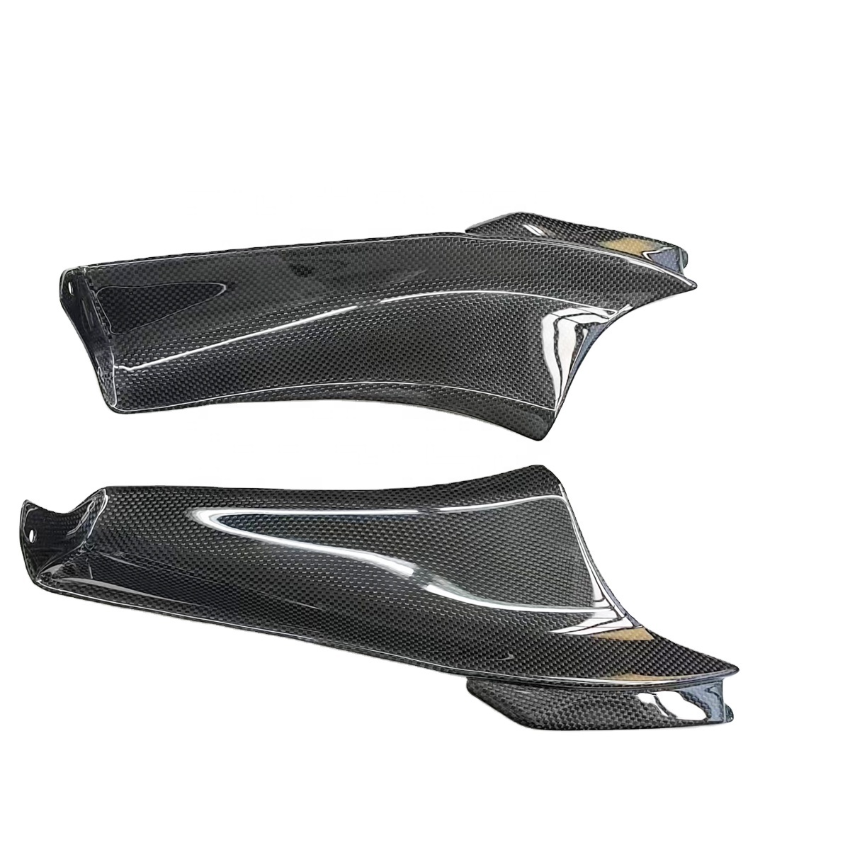 Quality carbon fiber motorcycle parts glossy carbon side dash panel covers for Aprilia RSVR 04-09