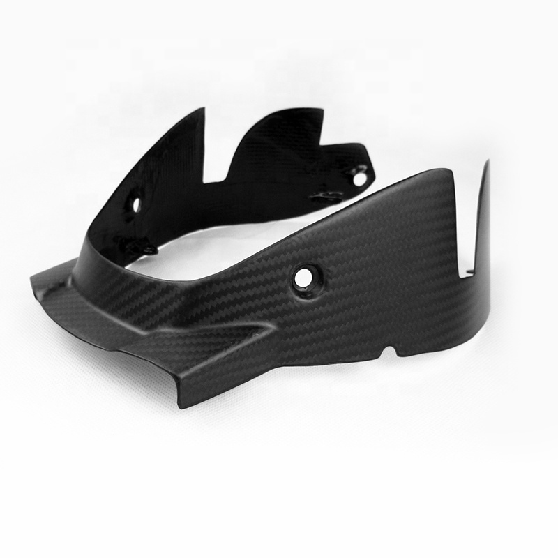 Quality carbon fiber motorcycle parts 3K MATT carbon fibre headlight surround cover for KTM 1290 Super Duke R