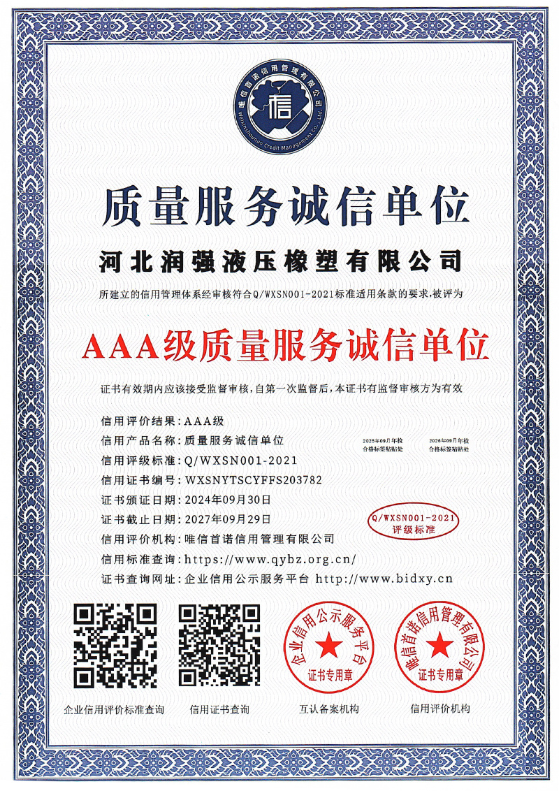 Quality Service Integrity Unit