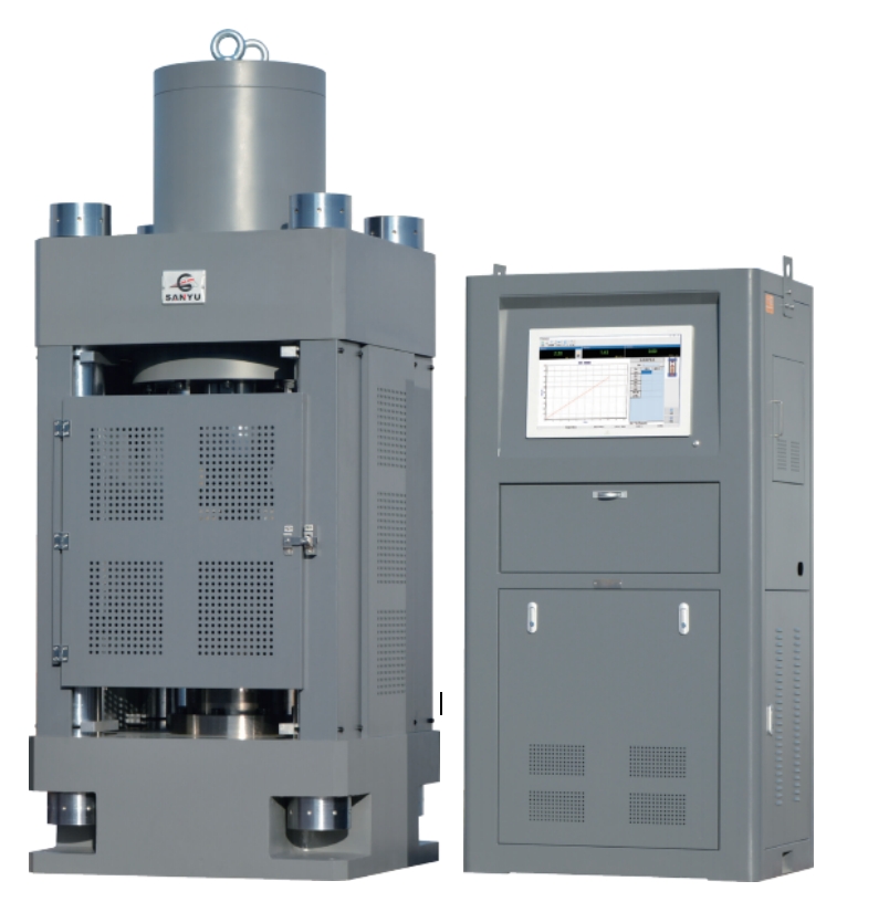 آلة اختبار الضغط الهيدروليكية المؤازرة YAW Series Microcomputer Electromechanical