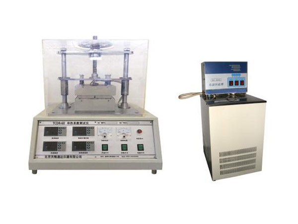 جهاز اختبار معامل توصيل الحرارة TCDR-60 (طريقة تدفق الحرارة للوحة الواقية)