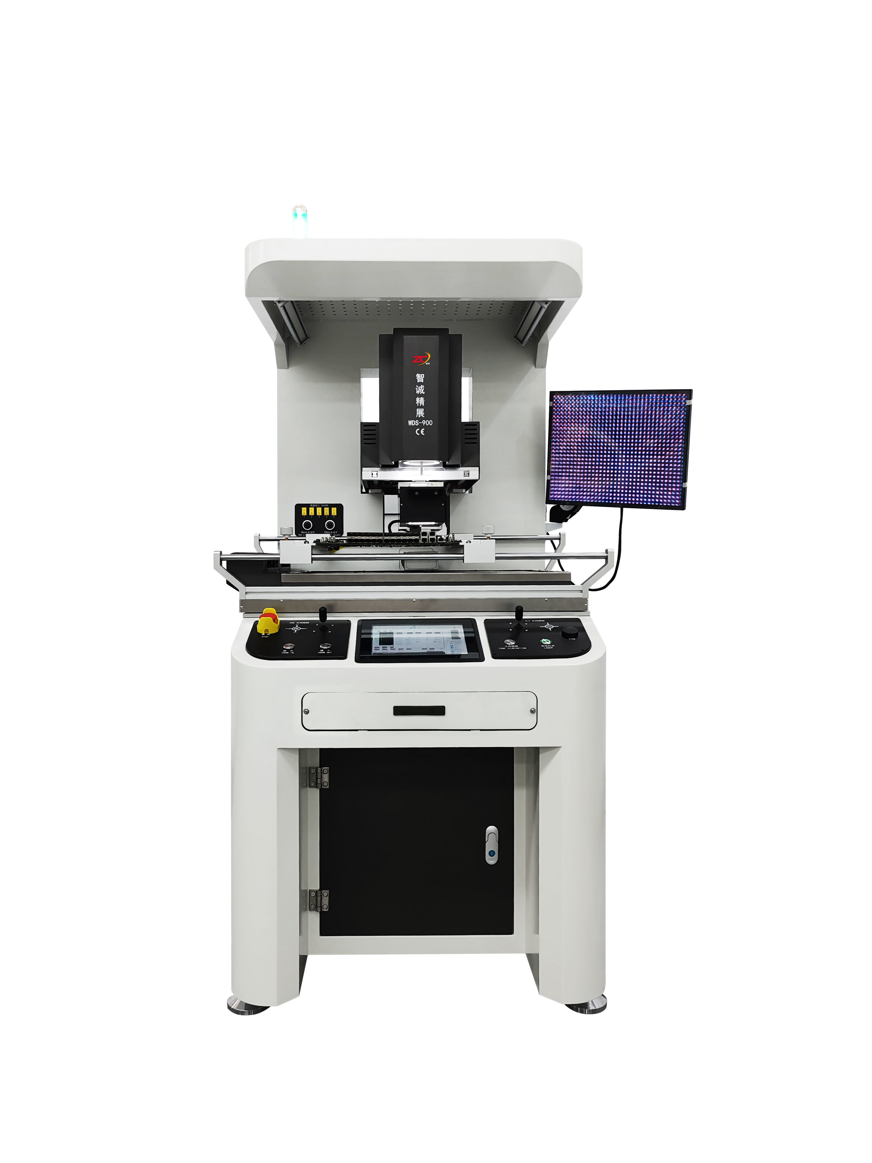 8mm PCB Infrared BGA Rework Station WDS-900 with Gas Mixed Heating