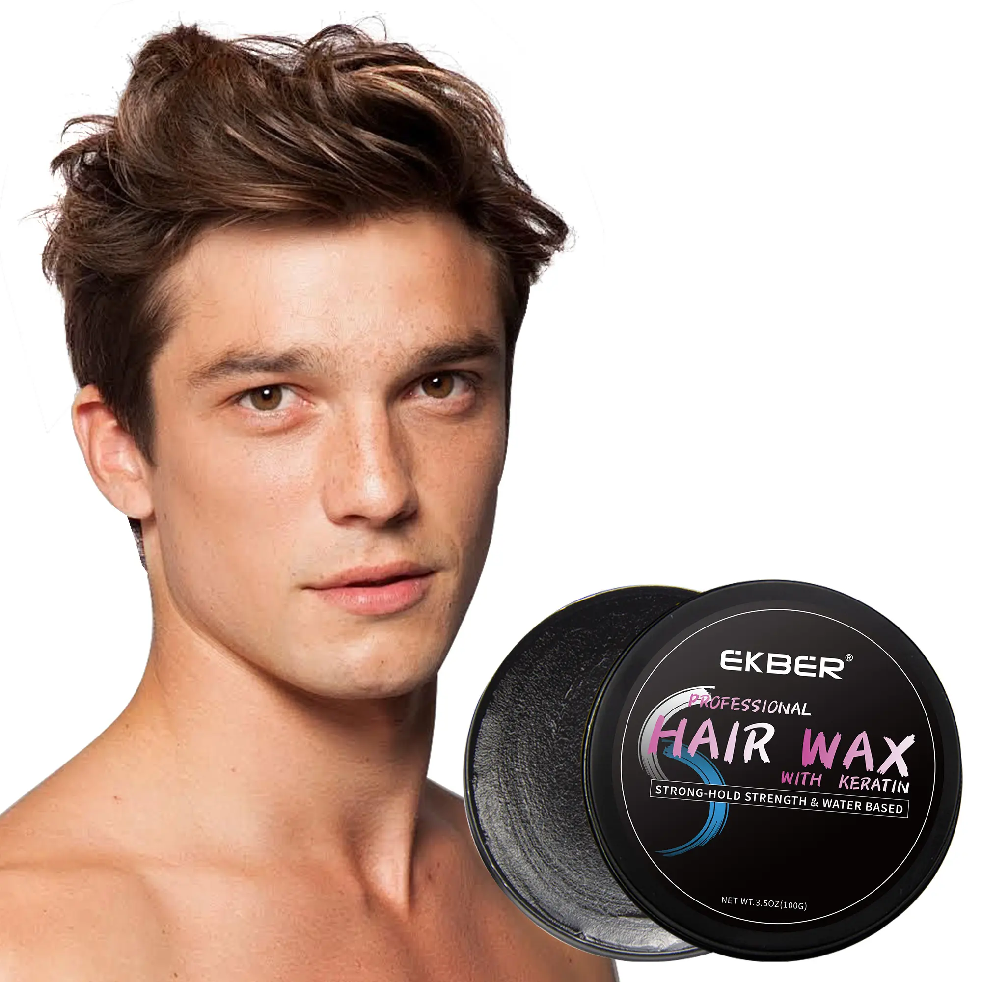 Strong-hold Strength Hair Wax For Men