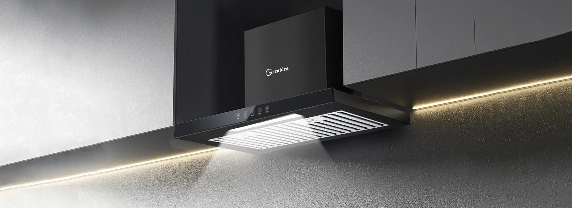 Intelligent Slim Range Hood