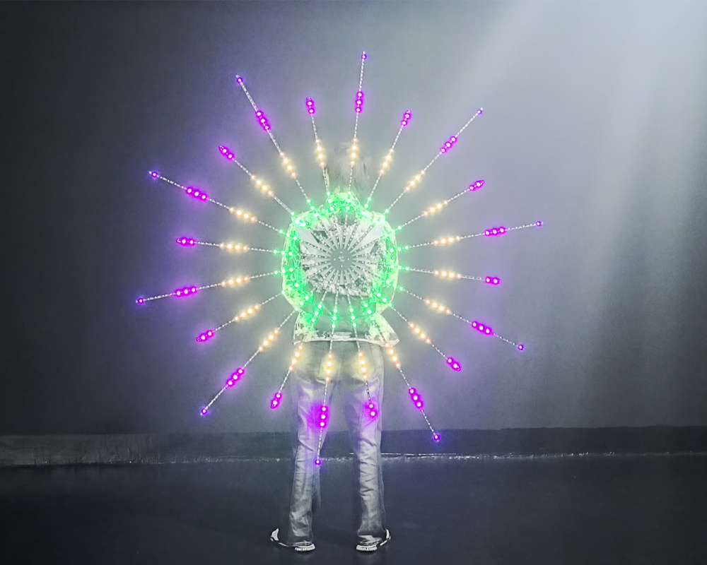 如何安装LED烟花背板