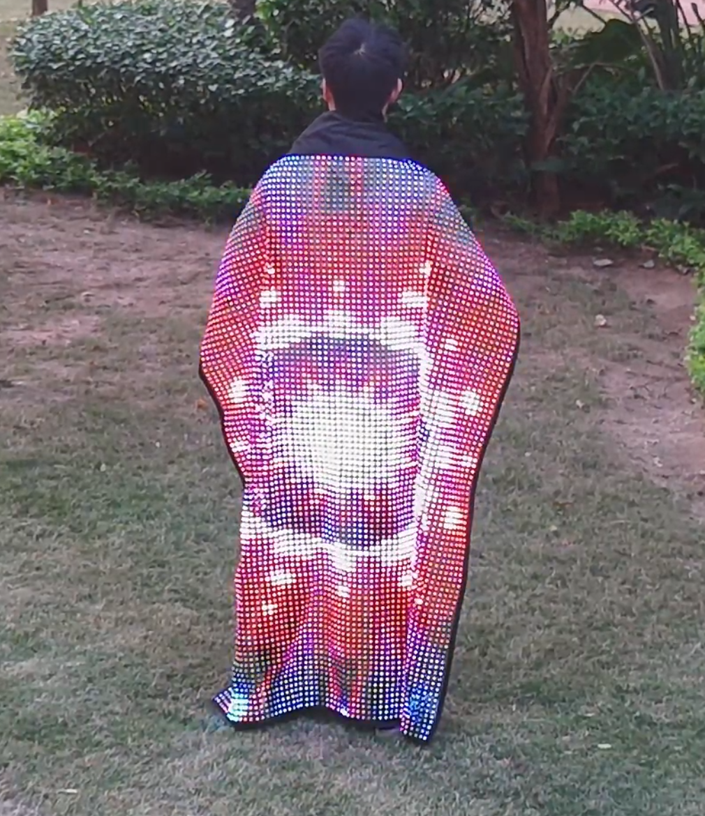 LED魔毯屏白天室外效果