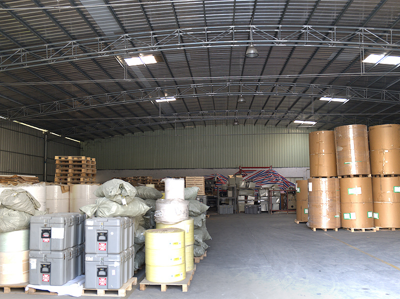 Raw material warehouse