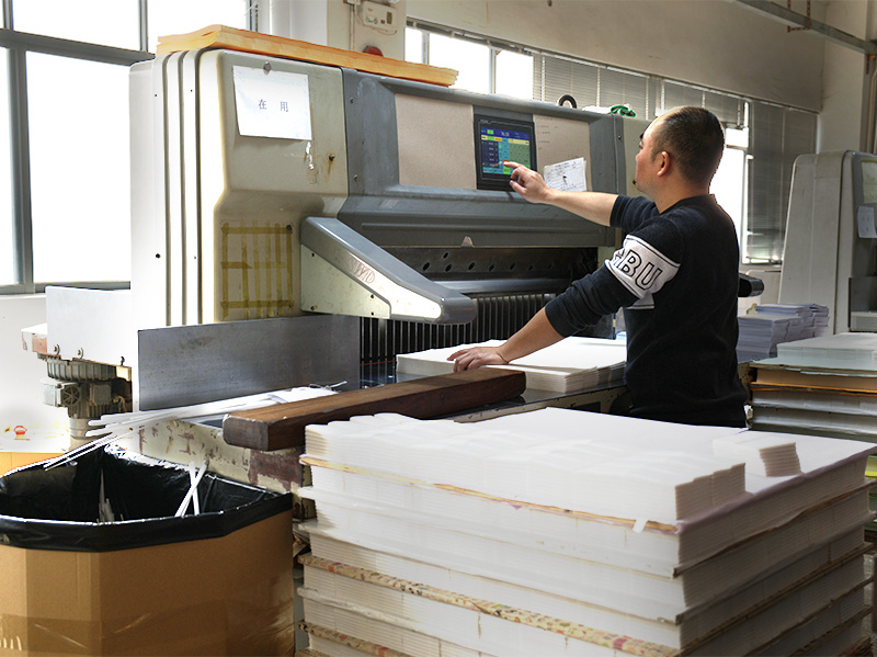 Paper cutter area