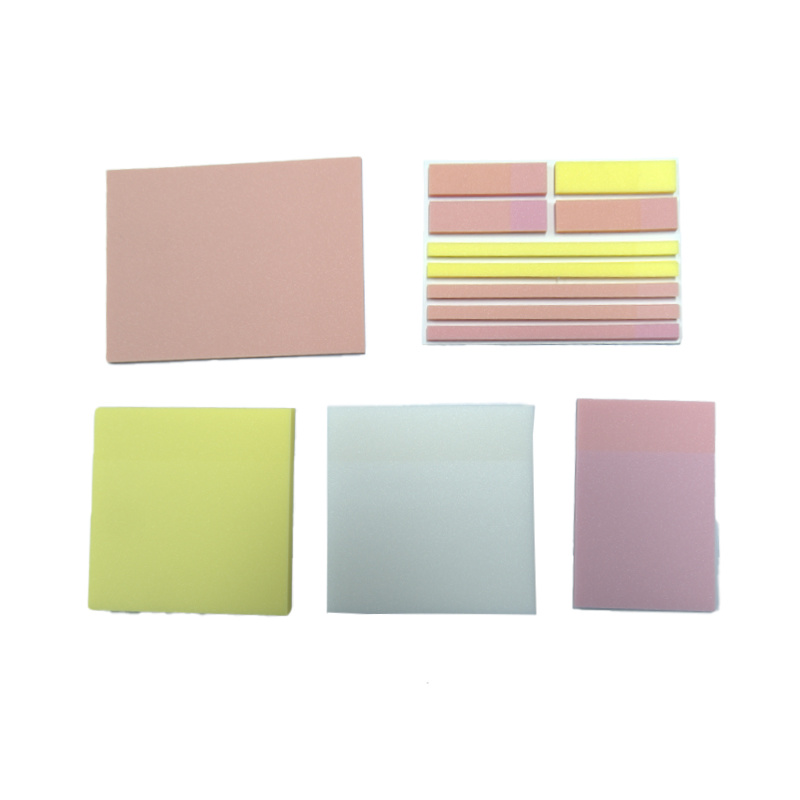 Writable transparent color stickers