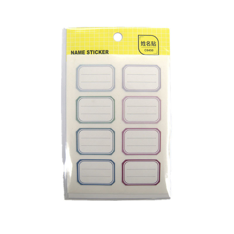 Self-adhesive label