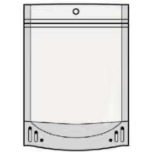 Vertical Zipper Pouch