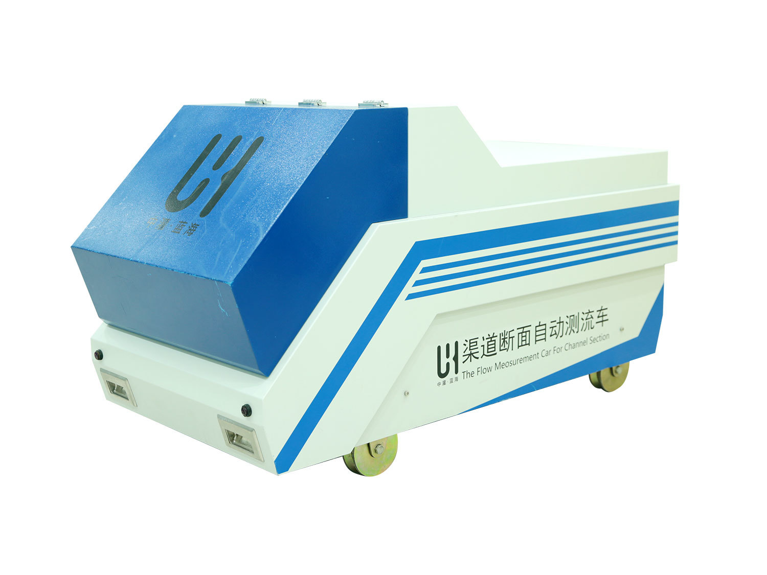 Automatic Channel Cross-Section Flow Measurement Vehicle