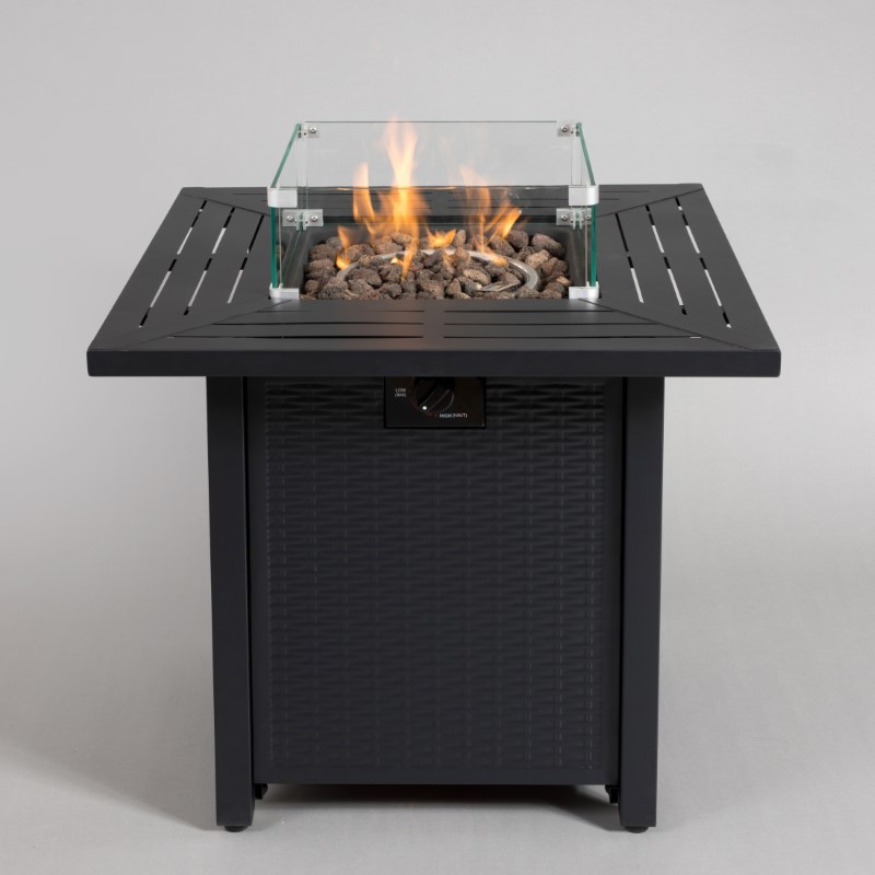 RS-S28003A 28" Square LP Gas Fire Table 