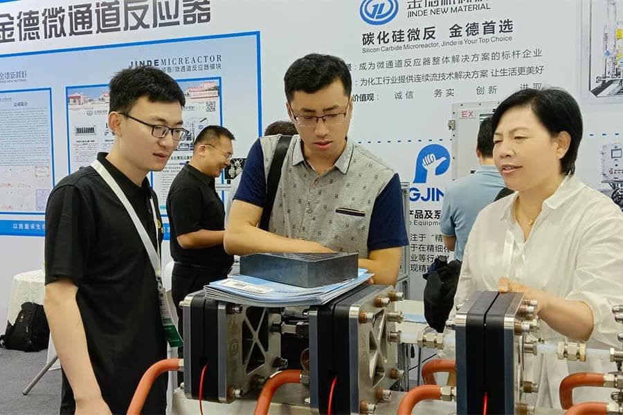 Shandong Jinde participated in the Shanghai CPHI exhibition.