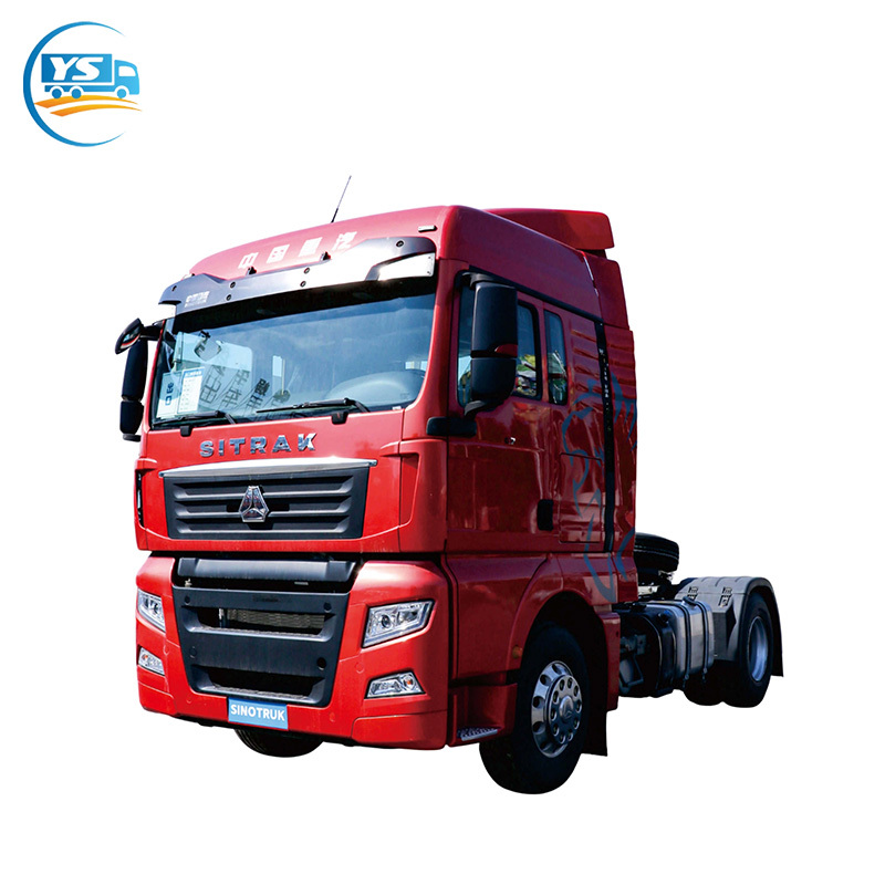 Efficient and Stable Sitrak C7 4X2 Delivery Truck Manual Transmission Euro 6 Tractor Truck