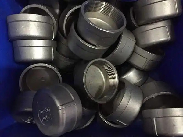 Thermal stresses generated by machining stainless steel heads