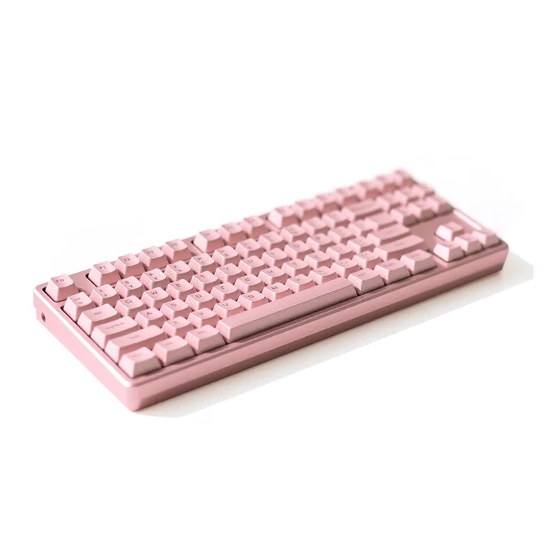 Custom Aluminum Metal Colorful Custom Mechanical Keyboard CNC Anodize Aluminum Mechanical Keyboard