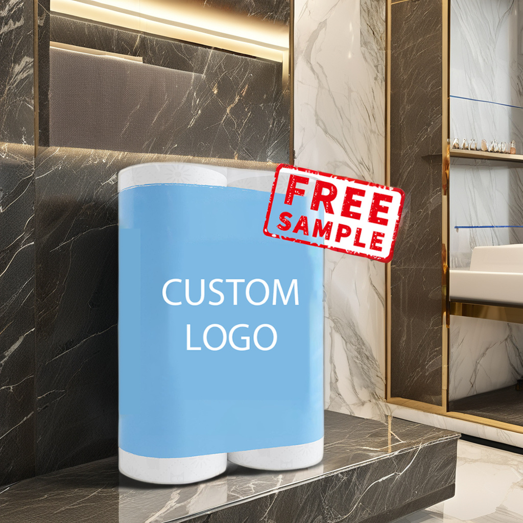 Skin Care Soft 2 3 Ply Customized Brand Pure Bamboo Cheap Toilet Paper