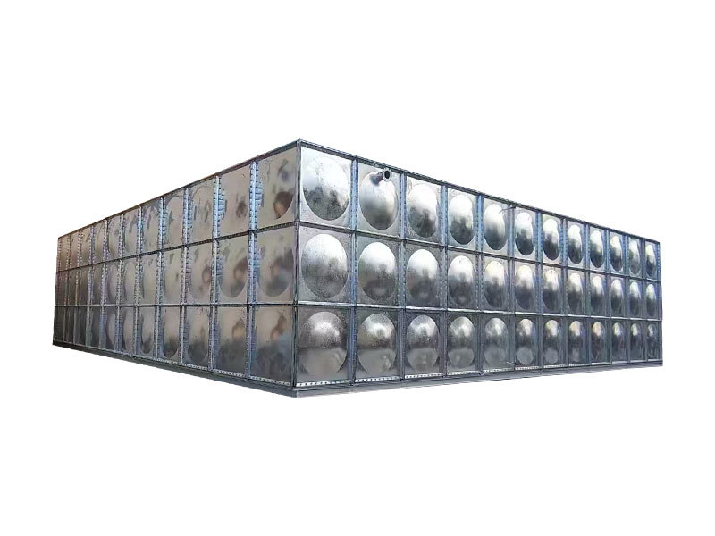 Galvanized steel plate water tank