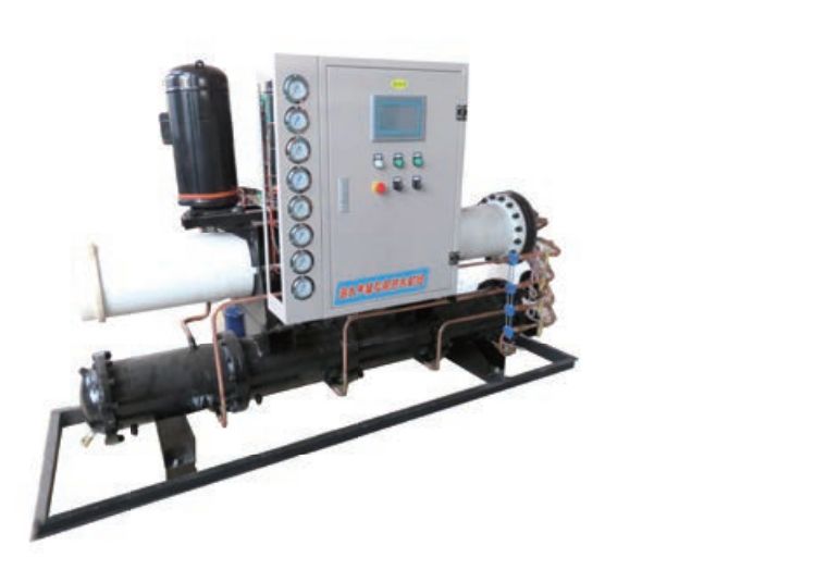 Seawater aquaculture heat pump unit