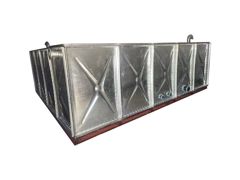 Galvanized steel plate water tank